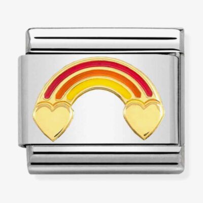 Nomination CLASSIC Heart Rainbow Charm 030272/52