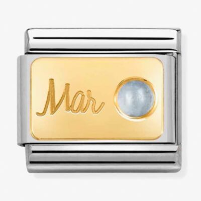 Nomination CLASSIC Composable March Aquamarine Charm 030519/03