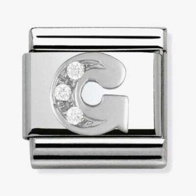 Nomination CLASSIC Silvershine Letter G Charm 330301/07