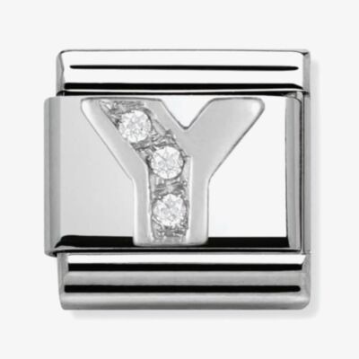 Nomination CLASSIC Silvershine Letter Y Charm 330301/25