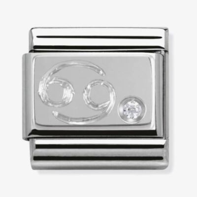 Nomination CLASSIC Silvershine Zodiac Cancer Charm 330302/04