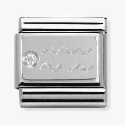 Nomination CLASSIC Silvershine Zodiac Aquarius Charm 330302/11
