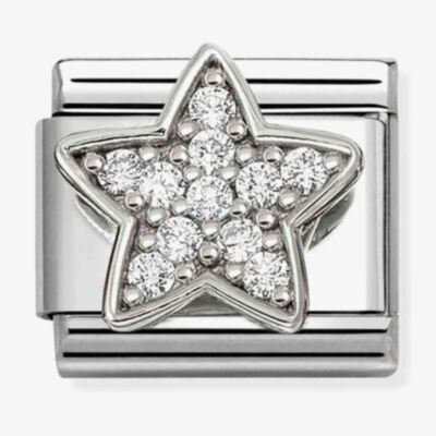 Nomination Composable Classic Cubic Zirconia Star Charm 330322/29