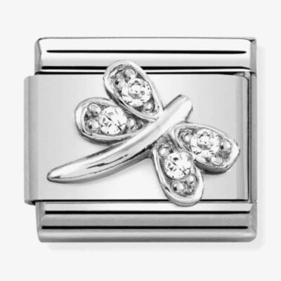 Nomination CLASSIC Dragonfly Crystal Charm 330304/38