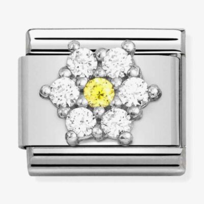 Nomination CLASSIC Flower Crystal Charm 330322/01