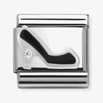 Nomination CLASSIC Silvershine Black High Heel Charm 330305/09