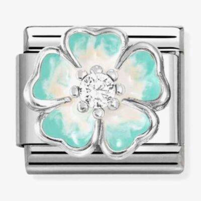 Nomination Classic SIMBOLS Green Flower Fade Charm 330321/18