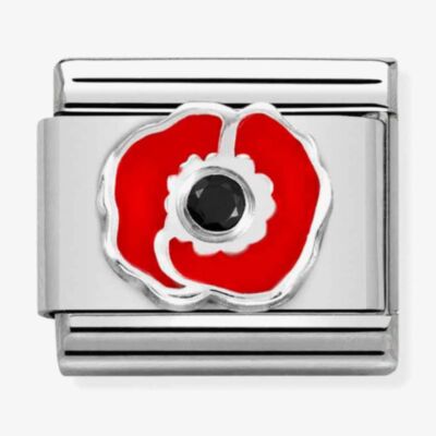 Nomination CLASSIC Poppy Crystal Charm 330305/17