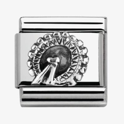 Nomination CLASSIC Silvershine Monuments London Eye Charm 330105/04