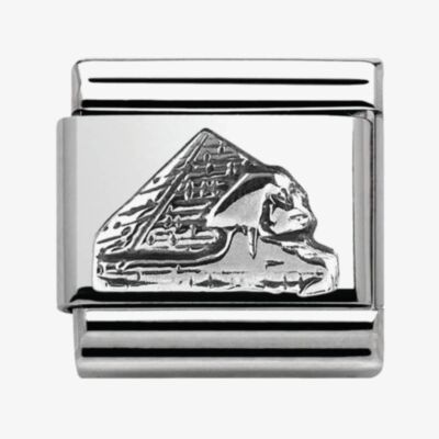 Nomination CLASSIC Silvershine Monuments Egyptian Pyramid Charm 330105/06