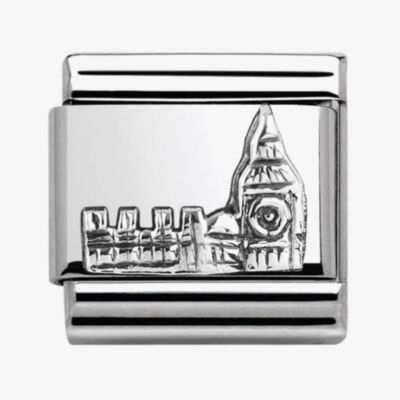 Nomination CLASSIC Silvershine Monuments Big Ben Charm 330105/12