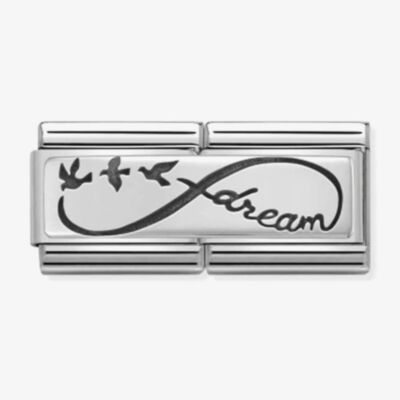 Nomination CLASSIC Silvershine Double Link Infinity Dream Charm 330710/04