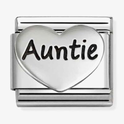 Nomination Composable Classic Auntie Heart Charm 330114/21