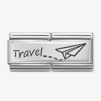 Nomination CLASSIC Silvershine Travel Double Charm 330710/09