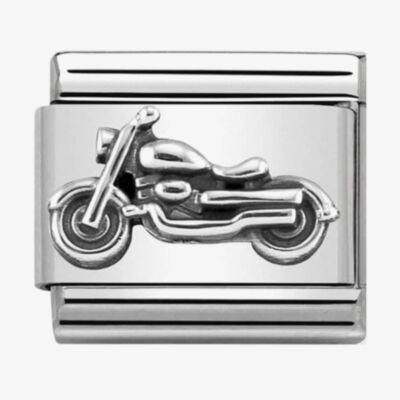 Nomination CLASSIC Silvershine Oxidised Symbols Vintage Bike Charm 330101/32