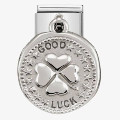 Nomination CLASSIC Silvershine Wishes Good Luck Charm 331804/07