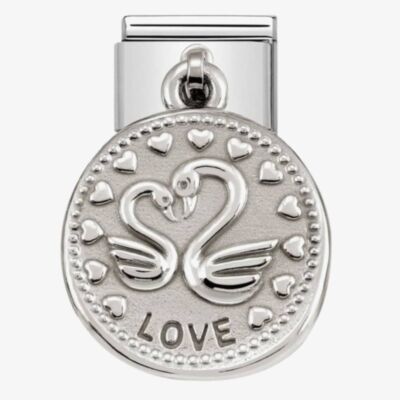 Nomination CLASSIC Silvershine Wishes Love Charm 331804/08