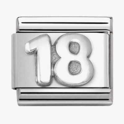 Nomination CLASSIC Composable Oxidised Silver 18 Charm 330101/56*