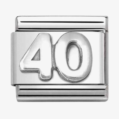 Nomination CLASSIC Composable Oxidised Silver 40 Charm 330101/59