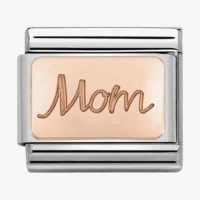 Nomination CLASSIC Rose Gold Plates Mom Charm 430101/33