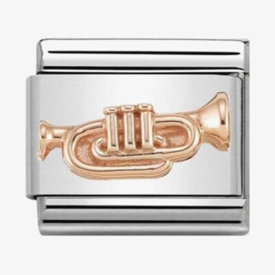 Nomination CLASSIC Rose Gold Trumpet Charm 430106/10