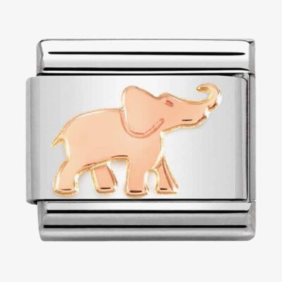 Nomination CLASSIC Composable Rose Gold Elephant Charm 430104/45