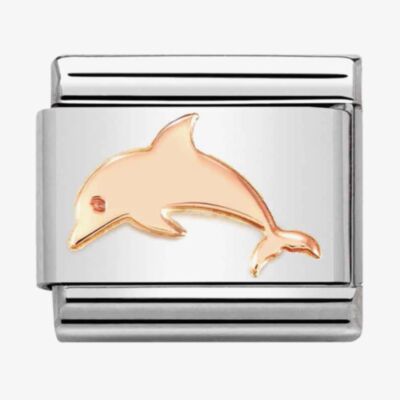 Nomination CLASSIC Composable Rose Gold Dolphin Charm 430104/53