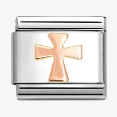 Nomination CLASSIC Rose Gold Cross Charm 430104/56