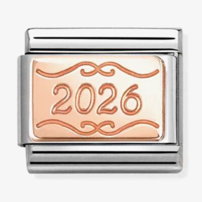 Nomination Classic Plates Rose Gold 2026 Charm 430101/57