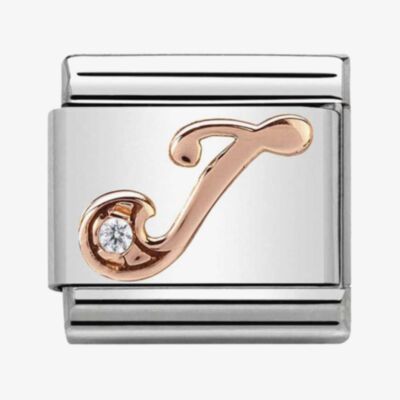 Nomination CLASSIC Rose Gold Letters J Charm 430310/10