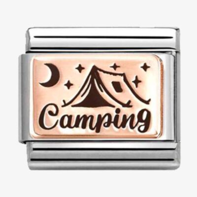 Nomination CLASSIC Rose Gold Camping Charm 430111/21