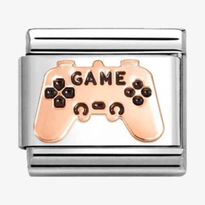Nomination CLASSIC Rose Gold Game Controller Charm 430202/26
