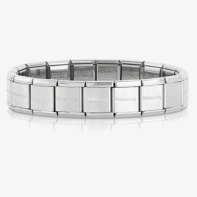 Nomination BIG Stainless Steel 17 Link Base Bracelet 032000/SI 17X LINKS