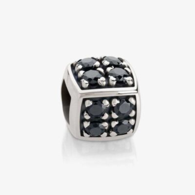 Nomination Cubiamo Pave Black Cube Charm 161202/007