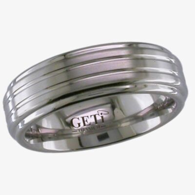 GETi 7mm Double Groove Ridged Edge Ring 2202 7C