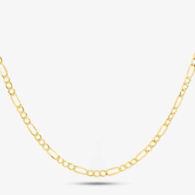 9ct Yellow Gold 16 Inch Figaro Chain HF070-16