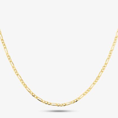 9ct Yellow Gold Figaro Chain SFFP-240-9Y