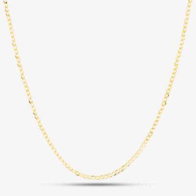 9ct Yellow Gold Mini Curb Chain SUFC-190-9Y