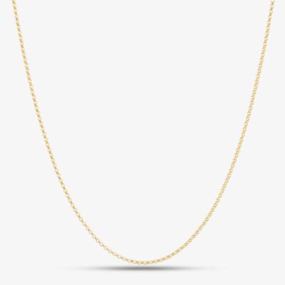 9ct Yellow Gold Fine Mini Belcher Chain SRBP-170-9Y