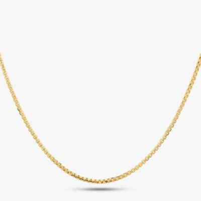 9ct Yellow Gold Box Chain HRBP-200-9Y