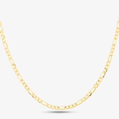 9ct Yellow Gold 18 Inch Figaro Chain SCFP-350-9Y-18