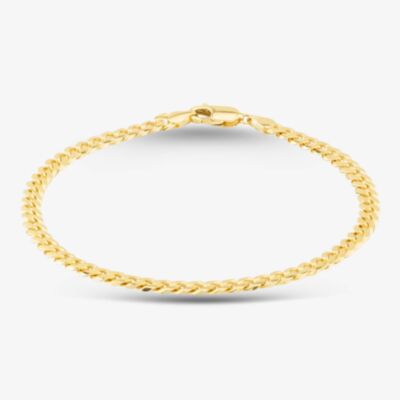 9ct Yellow Gold 8.5 Inch Curb Chain Bracelet SDCC-420-9Y-8.5