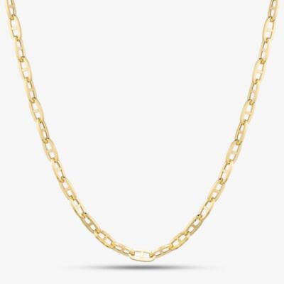 Gold Classic 9ct Yellow Gold 18 Inch Anchor Chain HPBC-390-9Y-18