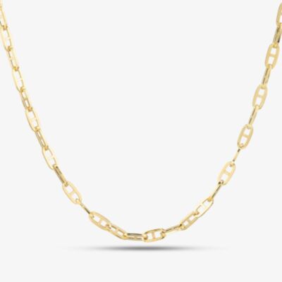 Gold Classic 9ct Yellow Gold 18 Oval Inch Anchor Chain HPBC-290-9Y-18