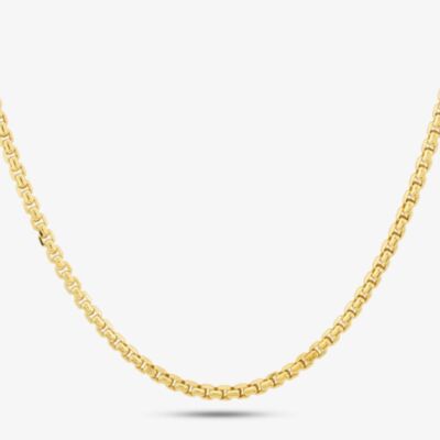 9ct Yellow Gold 20 Inch Box Chain HRBP-330-9Y-20