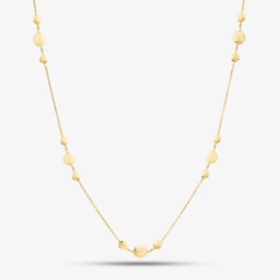 9ct Yellow Gold Multi Circle Chain Necklace CN563-17