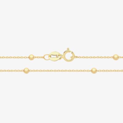 Gold Classic 9ct Yellow Gold 10 Inch Rolo Chain Bracelet CH574/10