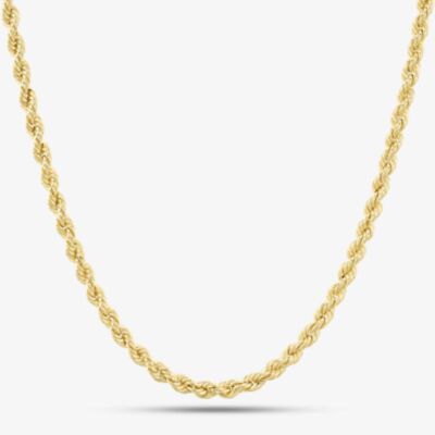 9ct Yellow Gold 20 Inch Rope Chain 1.12.0185