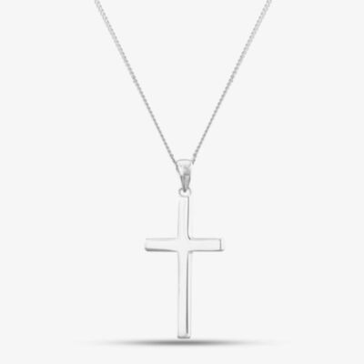 Sterling Silver Plain Cross Pendant 8.64.2871