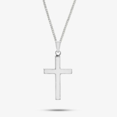 Sterling Silver Plain Cross Pendant 8.64.1983